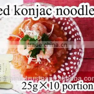 Dried Noodles / Very Delicious and Healthy Konjac Made in Japan Dry Noodles Dried Shirataki Konjac Noodles 25g x 10 Portions thumbnail-1