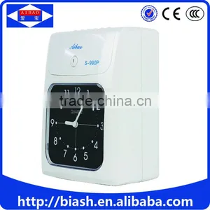 Punch Card Time Recording Attendance Machine thumbnail-1