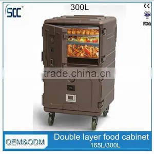 Hotels Double Layer Food Storage Cabinet, Food Storage Cabinet for Catering for Hot thumbnail-2