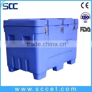 Non Plug-in Insulation Cooler Box for Dry Ice Storing and Transport With FDA,SGS,ISO-9001,CE Standard thumbnail-1