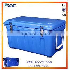 China Wholesale Rotational Molded Cooler Box Hottest Insulated Ice Chest Approved by FDA and CE,ISO9001 thumbnail-1