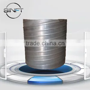 Stainless Steel Spiral Lock Seam Perforated Metal Pipe thumbnail-2