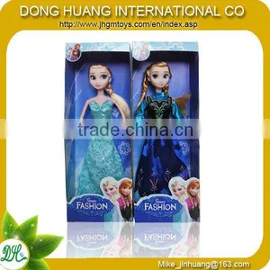 2014 Educational Girl Fashion Snow Queen Wholesale Frozen Doll Elsa and Anna thumbnail-1