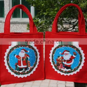 Christmas Felt Gift Bag thumbnail-6