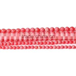 Fashion Gemstone Crystal Beads Wholesale Natural Rhodocroshite Loose Beads Semi DIY Handmade Beaded Jewelry Chain thumbnail-4