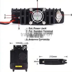 Anytone AT-5888UV Car Radio,Vehicle Radio,two Way Transceiver thumbnail-4
