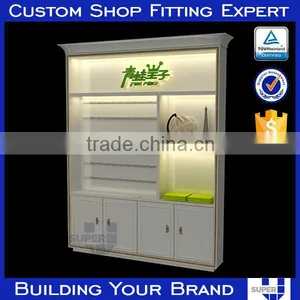 White Painted MDF Girls WD-114 Fashion Bra Display thumbnail-2