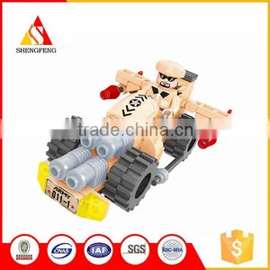 Newest Safety Plastic Vehicle Building Block Toys for Kids thumbnail-1