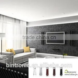 Bintronic Smart Electric Aluminum Alloy Curtain Track Ripple Fold Track System thumbnail-1