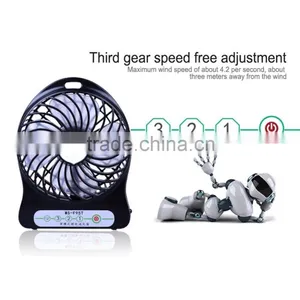 Creative Handheld Standing Rechargeable Electron Fan thumbnail-5