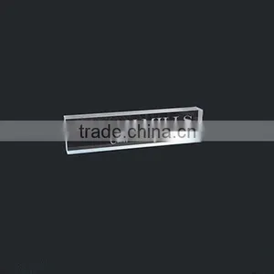 Hot Sale Claer Acrylic Desk Name Plate thumbnail-3