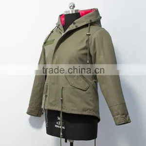Hot Selling Fake Fur Parka Jacket in China thumbnail-2