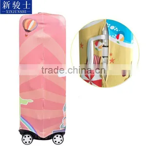 Fashion Custom Printing Polyester Spandex Luggage Cover Trolley Bag Protective Cover thumbnail-5
