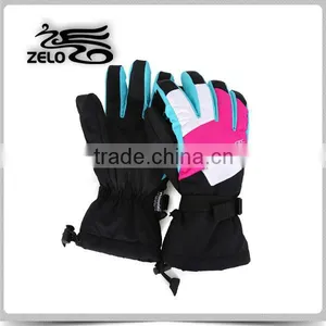 Wholesale Custom Cheap Professional Winter Waterproof Ski Gloves thumbnail-2