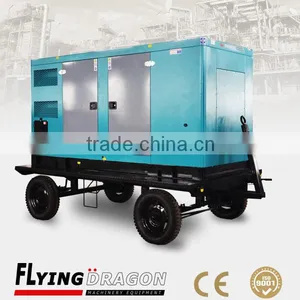 160kva Trailer Power Plant Super Silent Diesel Generator With Volvo Penta Diesel Engine for Sale thumbnail-1
