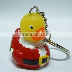 Plastic Toy Santa Keyring thumbnail-1