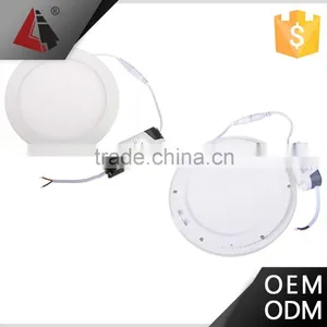 Ultrathin Flat Recessed Round LED Panel Drop Light With CE thumbnail-1