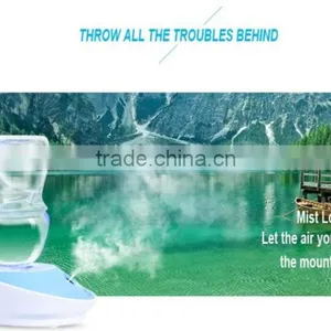 50ml DC5V Mini Portable Lotus Shape Air Humidifier /mini Air Purifier thumbnail-2
