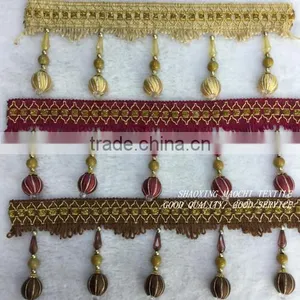 Wholesale Curtain Tassel Fringes for Home Textile Accessory thumbnail-3