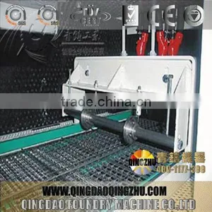 CE Approved Wire Mesh Conveyor Shot Blasting Machine thumbnail-1
