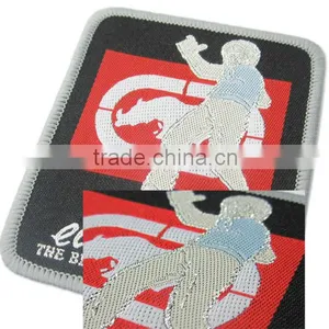 Merrow Edged Lurex Shinning Garment Factory Denim Trousers Patch thumbnail-1