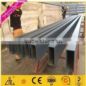 Aluminium Triangle Tube, Anodised Oval Aluminium Tube,Aluminium Flat Tube thumbnail-5
