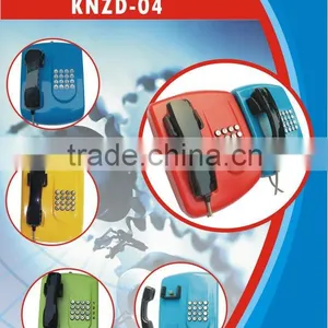 2016 IP55 Telehone Pabx Telephone System Telephone KNZD-04 Waterproof Telephone thumbnail-3