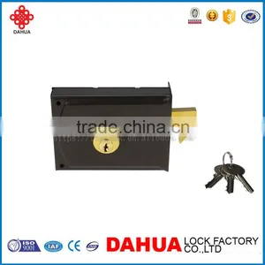 Factory Price Rim Double Cylinder Rim Lock for Door High Quality 720G Safety Lock thumbnail-2