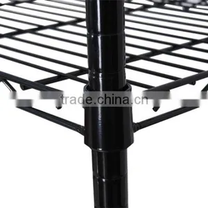 RH-HZM53-12020 Five Layers Metal Wire Shelf Wire Shelving Rack 1200*530*2000mm Commodity Shelf Wire Mesh Rack thumbnail-3