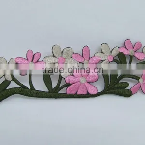 Wholesale Custom High Quality Digital Laser Cut Thermo Adhesive Embroidery Badges thumbnail-1