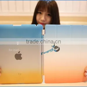 2015 Mew Design Smart Cover + Back Case for Ipad 2 3 4 With Magnetic Smart Cover Wake / Sleep FUNCTION thumbnail-2