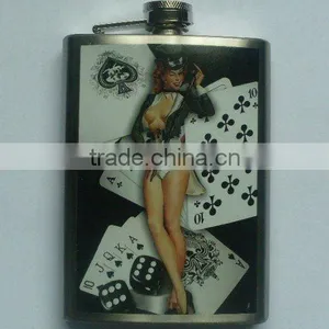 Hip Flask With Water-tranfer thumbnail-1
