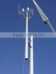 138kv9kv Communication Wireless Antenna Steel Polygonal Galvanized Tower thumbnail-4