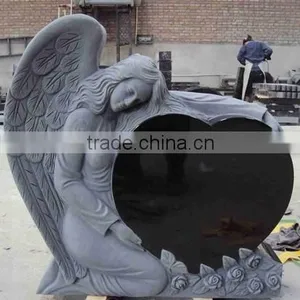 Shanxi Black Granite Tombstone for Cemetry thumbnail-1