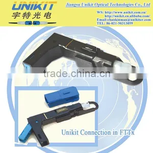 SC Type Mini Fiber Optic Fast Connector ~UNIKIT M-ESC250P-L Optical Equipment thumbnail-1
