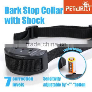 Electric no Bark Shock Collar no Harm Shock Collar Automatic Cheap Bark Collar thumbnail-1