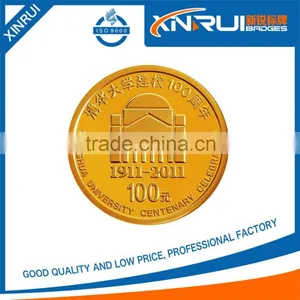 Cheap Custom Metal Gold Plated Coin for Commemorative thumbnail-1