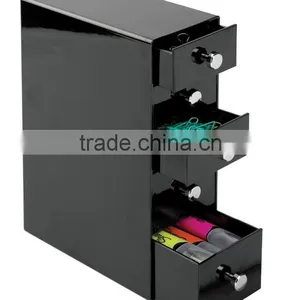 Colorful Black Acrylic Display Tray Holder Case Box thumbnail-2