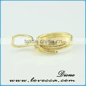 NEW ARRIVAL Gold European Style Gold Ring for Fashion Girls thumbnail-1