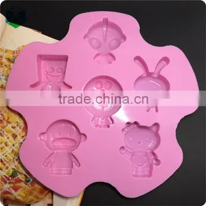CTBED157 Sponge Bob Square Pants Bunny Viking Altman Silicone Cheesecakes Molds Birthday Cakes And Pies Mould Body thumbnail-2