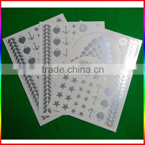 Metallic Silver Necklace Tattoo/flash Tattoos thumbnail-3