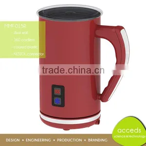 Wholesale Double Walled Plastic Electric Coffee Milk Frother thumbnail-1