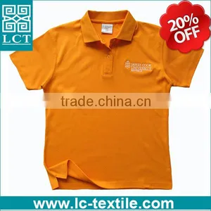 LCTN1782 Softtextile Orange Women's Office Uniform Design Polo Shirt thumbnail-1