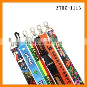 Customizing Polyester Mobile Phone Strap With Pattern Word ZTHZ-1113 thumbnail-1