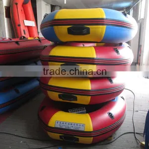 3persons Whitewater Rafting Boat With Inflatable Floor for Drifting, Rescue and Fishing Use thumbnail-4