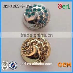 China Gold Diamond Metal Buttons thumbnail-2