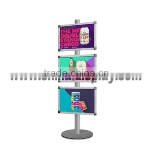 Multi Function Aluminum Advertising Poster Display Stand thumbnail-1