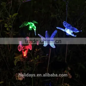 28.5ft Outdoor Decoration Dragonfly/Butterfly Shape Garden Solar Light thumbnail-1
