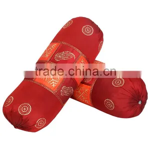 Wholesale Printed Bolster Cover Indian Printed Round Pillow Cover thumbnail-2