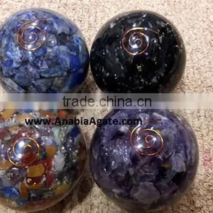 Mix Orgone Balls With Copper Coil : Wholesale Orgone Ball thumbnail-2